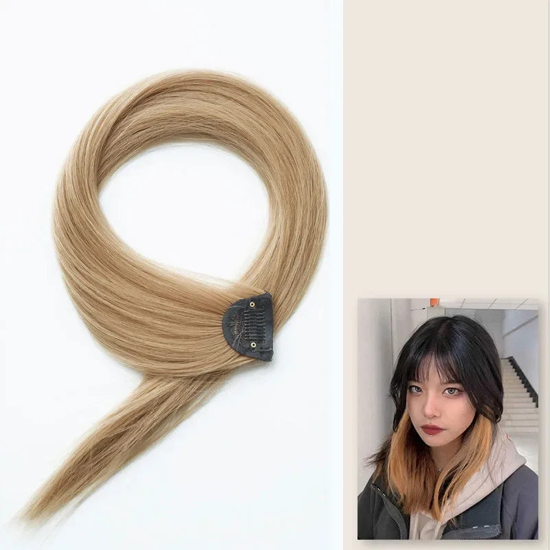 60cm Clip In Hair Extensions Synthetic Long Straight Hairpiece Accessories