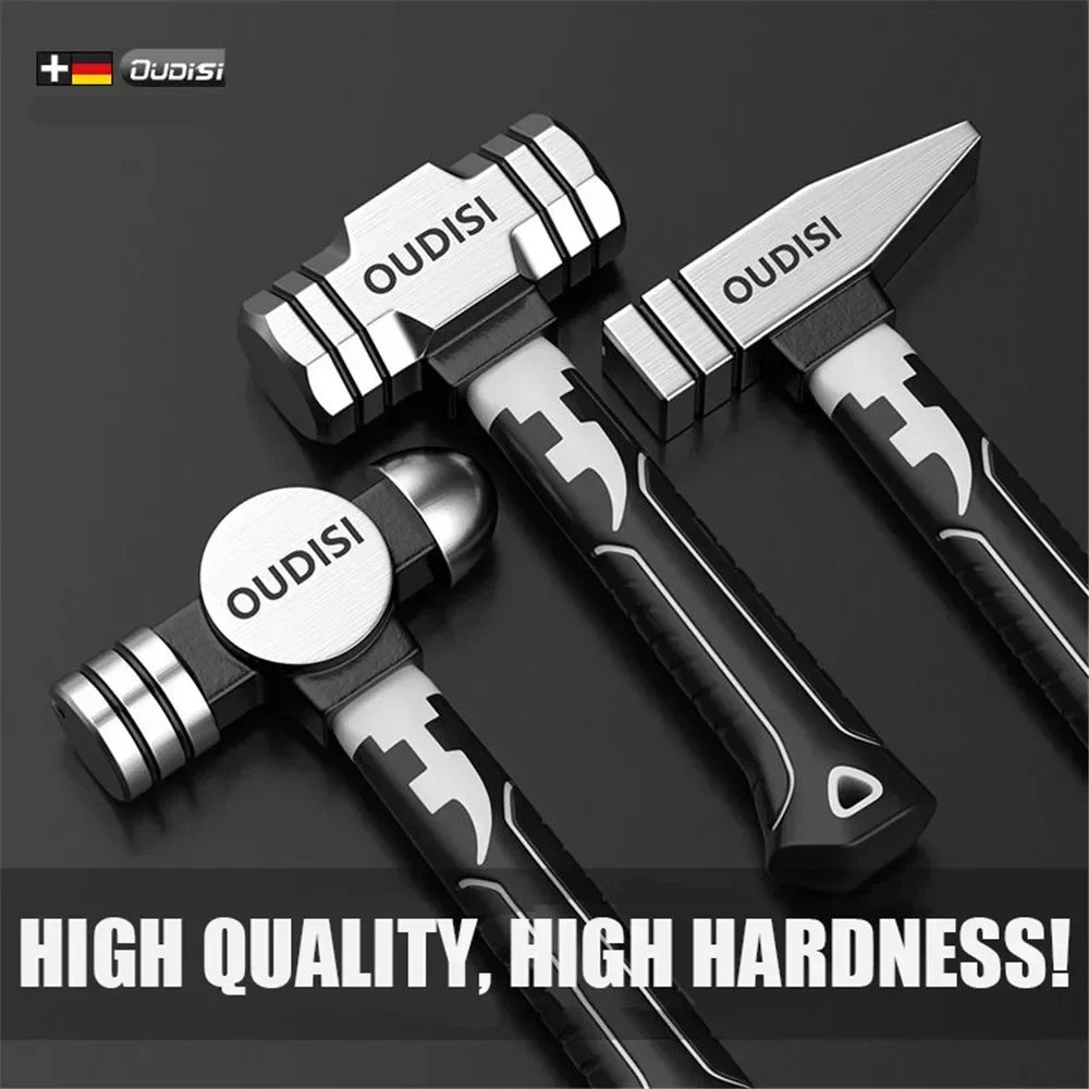 Heavy Duty Octagonal Hammer, High Carbon Steel, Magnetic Nail Tool