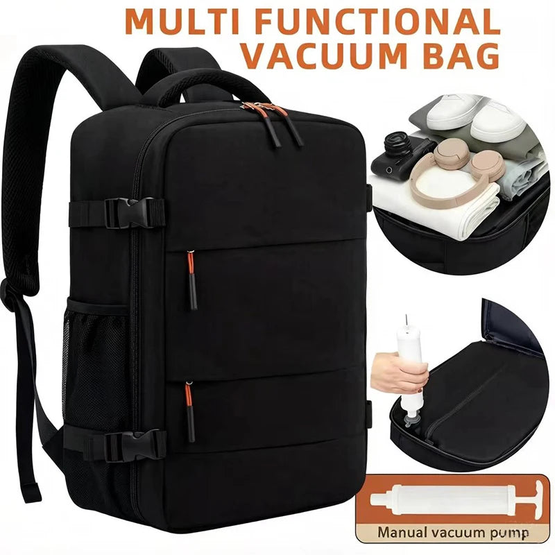 Lightweight Foldable Vacuum Compression Travel Backpack for Hiking, Camping