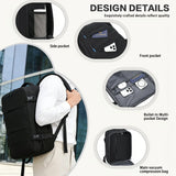 Lightweight Foldable Vacuum Compression Travel Backpack for Hiking, Camping