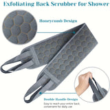 Exfoliating Bath Set 3pcs - Loofah Sponge, Bath Glove & Washcloth Towel