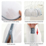 Bra Mesh Laundry Bags for Machine Wash - 15 Pack Polyester Bags
