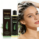 Hoegoa Rosemary Hair Growth Shampoo 3pcs Hydrolyzed Keratin Moisturizing Repair