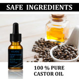 Natural Castor Oil Eyebrow & Eyelash Growth Serum - 30ml Makeup Product
