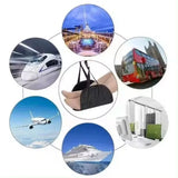 Portable Adjustable Leg Hammock for Airplane, Office, Car Travel Support