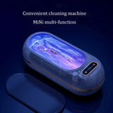 Ultrasonic Cleaner 45KHz for Glasses & Jewelry - Efficient Home Cleaning