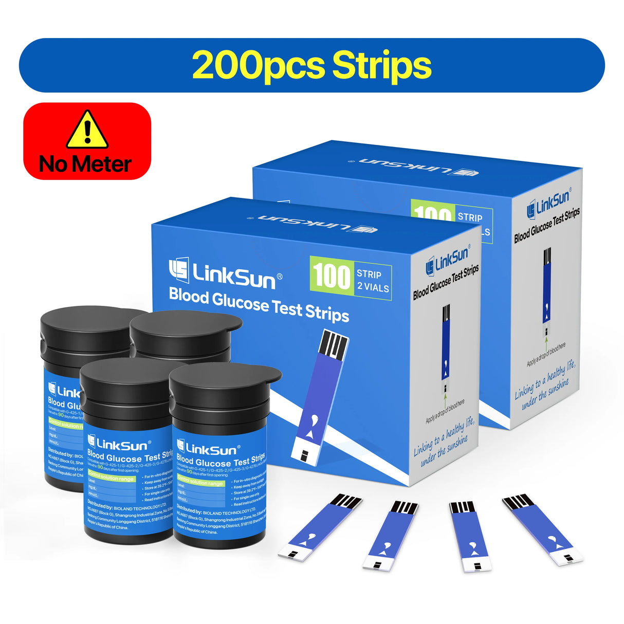 Digital Measurement Meter Kit with Test Strips