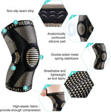 NEENCA Copper Knee Brace with Gel Pad & Stabilizers for Joint Support