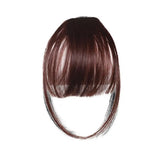 Women Clip-in Bangs Natural Wispy Hair Extensions Fringe Wig Hairpieces
