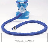 CPAP Hose Cover 1.8m Soft Washable Zippered Tubing Wrap Protector