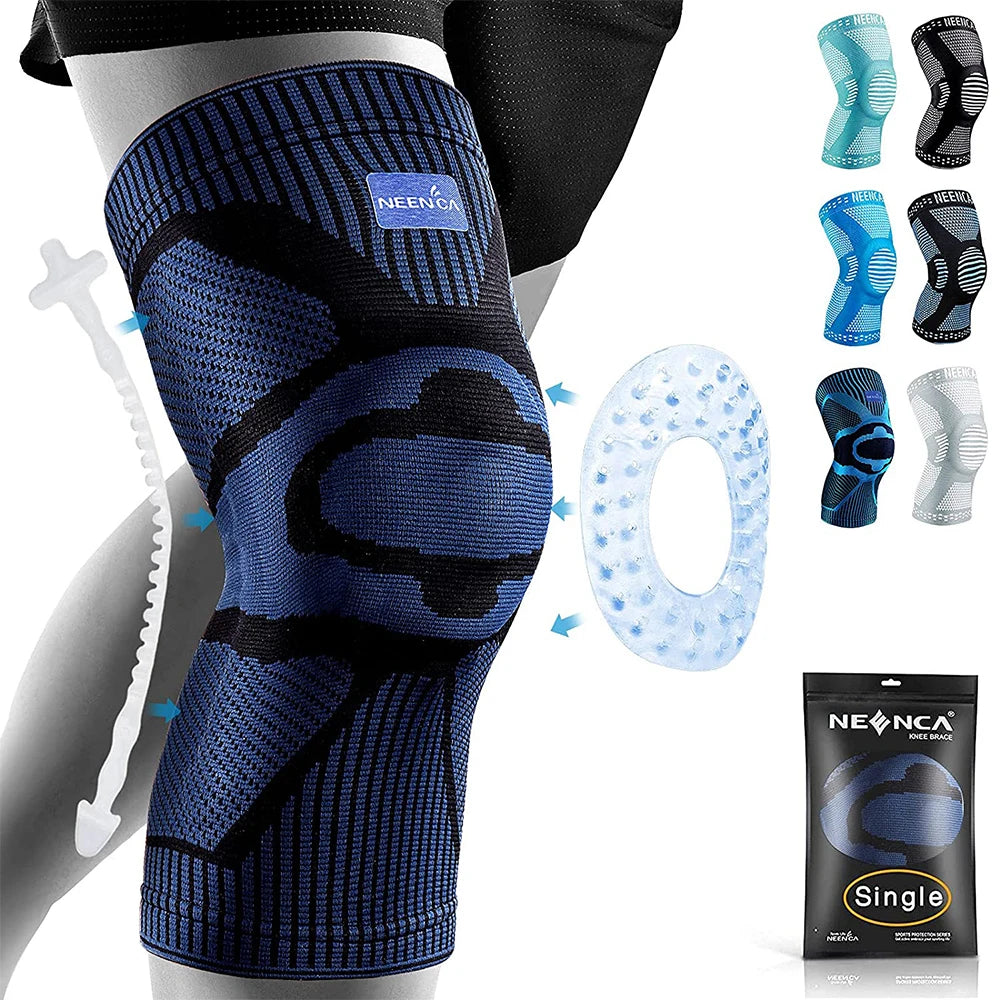 NEENCA Knee Support Brace with Side Stabilizers for Stability & Comfort