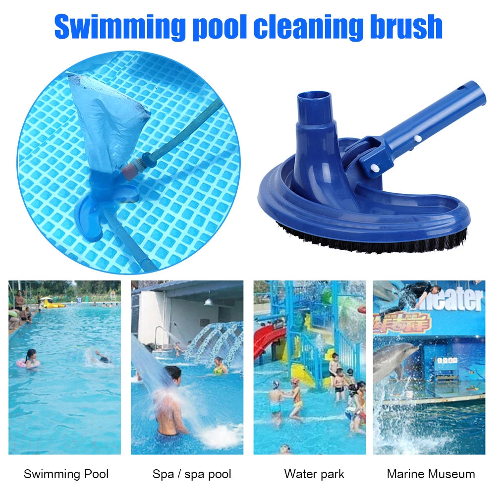 Swimming Pool Vacuum Cleaner Head for Effective Cleaning, Spa & Pond Use