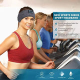Bluetooth Sports Headband Earphones - Wireless Music Eye Mask Headset