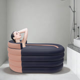 Inflatable Adult Bathtub with Electric Pump and Accessories for Home Use
