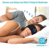 Bluetooth Sports Headband Earphones - Wireless Music Eye Mask Headset