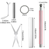 Cat Eye Nail Magnet Tool Set - 6pcs for French Tips & Gel Polish Manicure