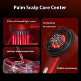 Electric Vibration Massage Comb with Red Light Therapy for Hair Growth