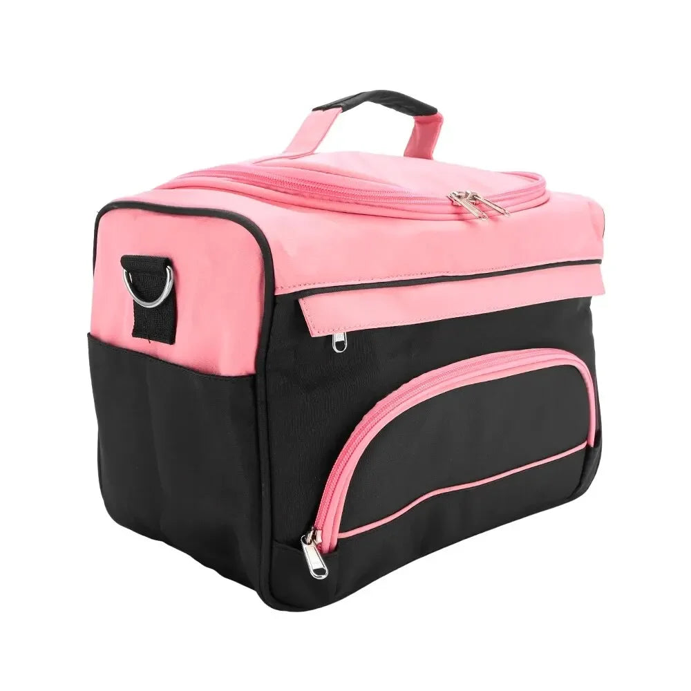 Portable Makeup Bag Waterproof Storage Case for Travel & Salon Use
