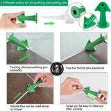 3PCS Silicone Caulk Nozzle Applicator Tools Kit for Sealant and Epoxy