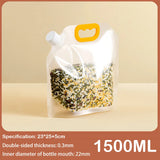 Grain Storage Bags 5PCS Portable Insect & Moisture Proof Recyclable