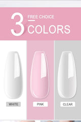 Acrylic Powder & Liquid Monomer Nail Art Kit - 3D Decoration Tools