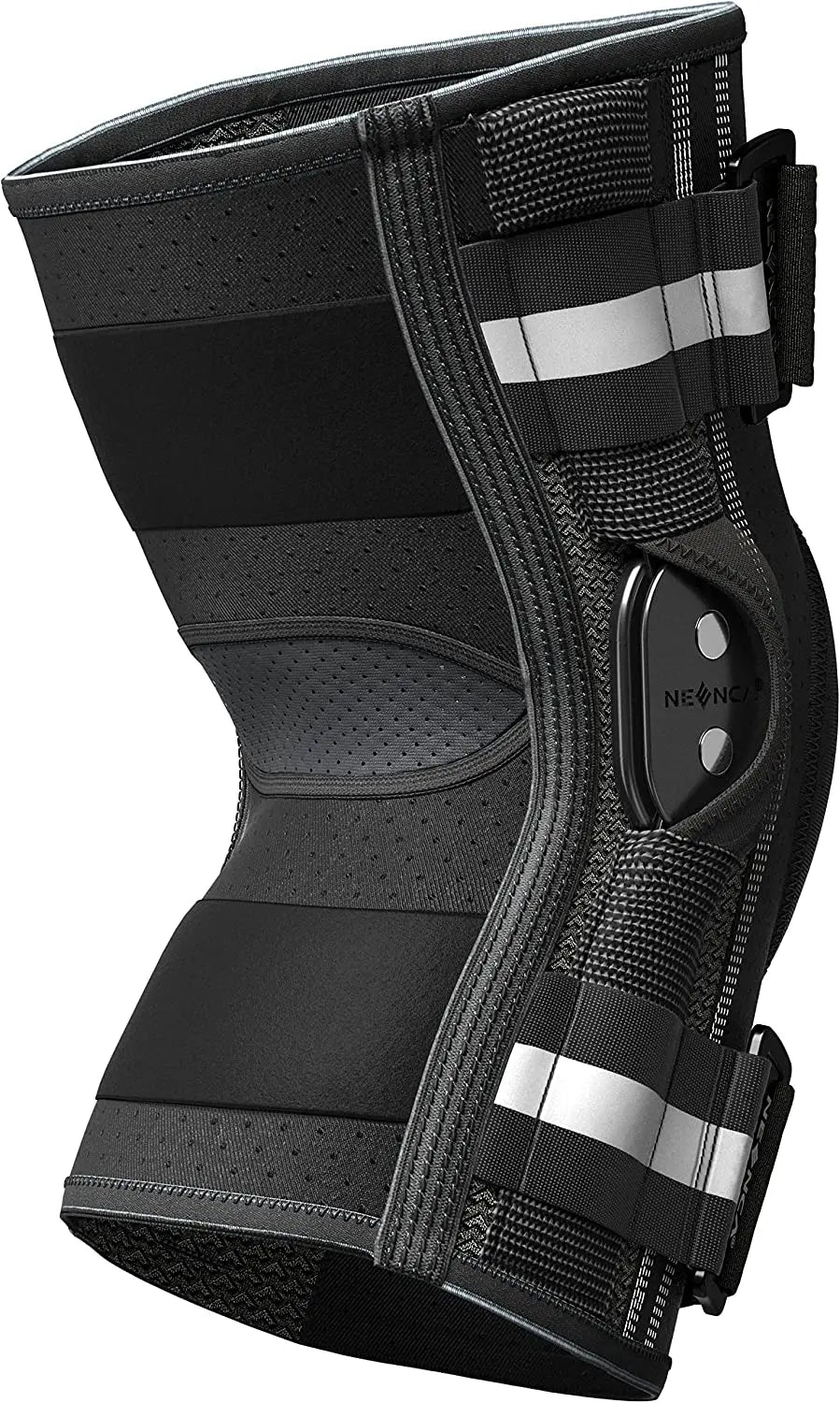 NEENCA Hinged Knee Brace with Side Stabilizers - Adjustable Support & Comfort