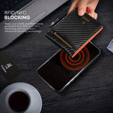 Slim Wallet for Men - RFID Blocking Leather Bifold Front Pocket Wallet