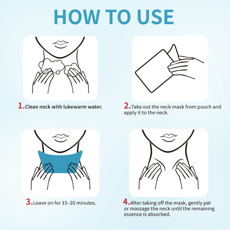 Collagen Neck Mask - Firming & Hydrating Treatment for Youthful Skin