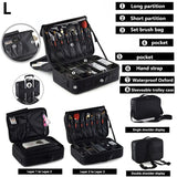 Professional Makeup Case Large Capacity Cosmetic Organizer for Travel
