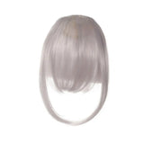 Women Clip-in Bangs Natural Wispy Hair Extensions Fringe Wig Hairpieces
