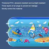 Large Inflatable Family Swimming Pool for Outdoor Fun and Relaxation