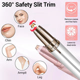 Electric Eyebrow Trimmer USB Rechargeable Mini Shaver Painless Hair Removal