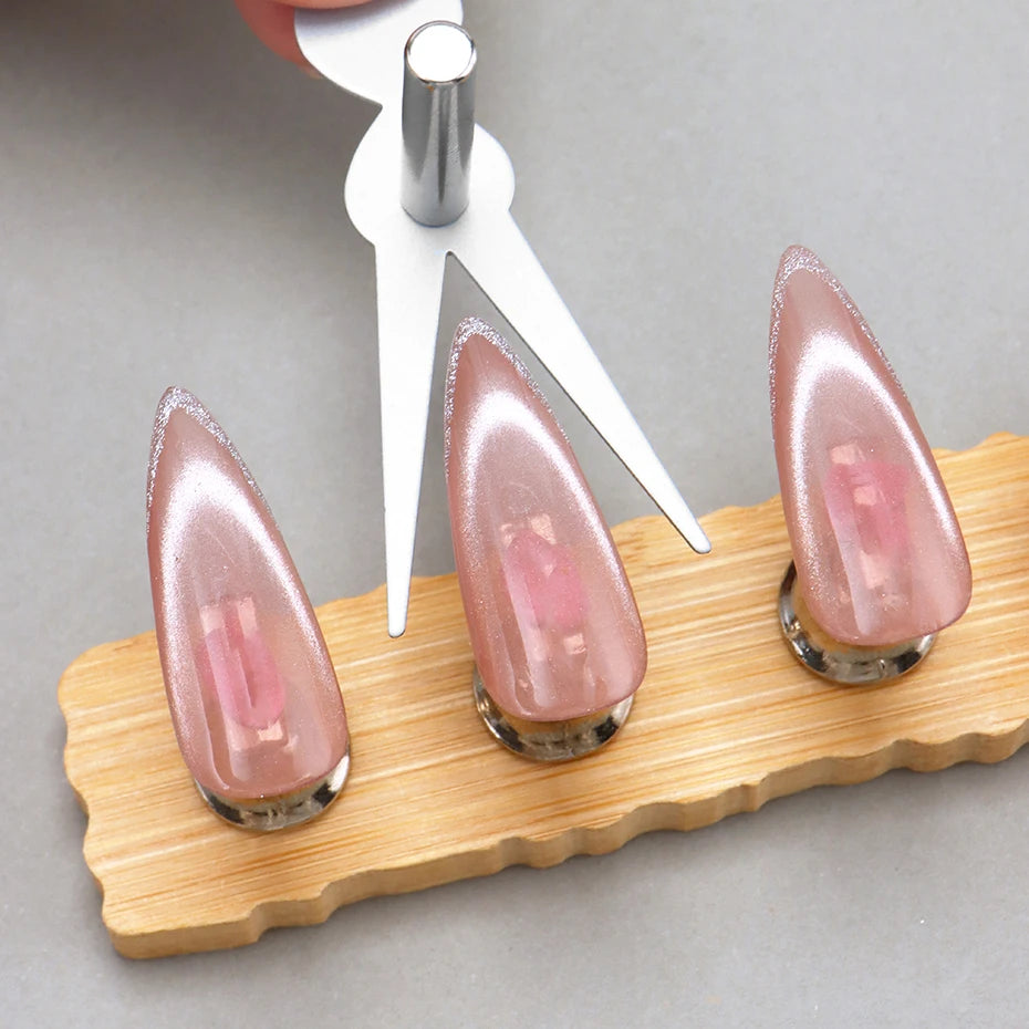 Cat Eye Nail Magnet Tool Set - 6pcs for French Tips & Gel Polish Manicure