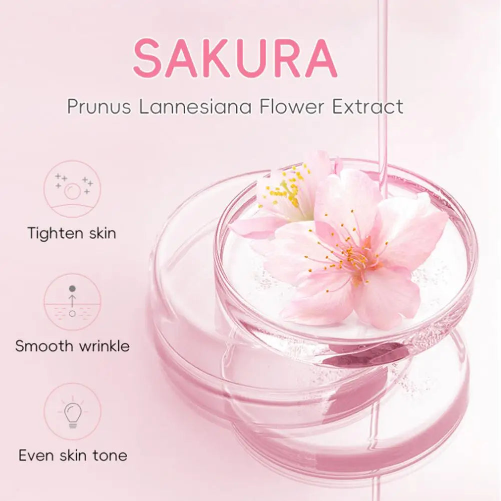 Sakura Face Fluid Essence Serum - Moisturizing Hyaluronic Acid 30ml