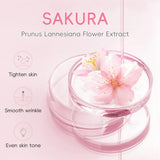 Sakura Face Fluid Essence Serum - Moisturizing Hyaluronic Acid 30ml
