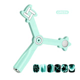 Cat Eye Nail Magnet Tool 4-in-1 for French Star Flower Nail Art Designs