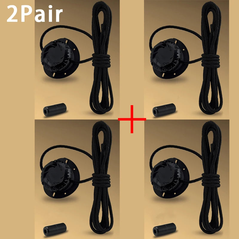 Automatic No Tie Shoelaces for Kids & Adults - 1 Pair/2 Pairs Available