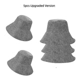 Sauna Cap for Men & Women | Felt Steam Room Hat | Home Sauna Accessory