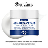 Urea Foot Cream 60% - Intensive Moisturizing Treatment for Cracked Heels