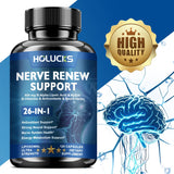 Nerve Renew Capsules with Vitamin B Complex & R-Alpha Lipoic Acid