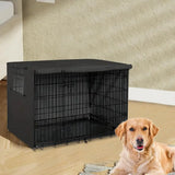 Pet Cage Cover Waterproof Oxford Dog Cat Crate Cover for Indoor Use
