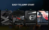 8000mAh Car Jump Starter & Tire Inflator, 150PSI Portable Air Compressor