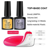 Professional Gel Nail Polish Kit with UV LED Lamp and Nail Drill Set