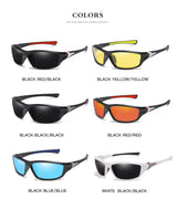 Polarized Sports Sunglasses for Cycling, Fishing, Running - Unisex Eyewear