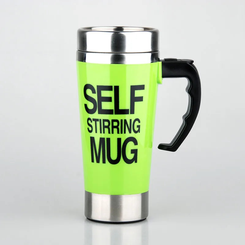 Automatic Stirring Electric Mixing Cup 450ML Stainless Steel Insulated Mug