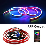 LED Neon Strip Running Lights for 12V Car - APP Control Multi-function