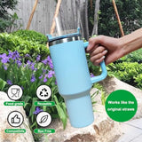 Replacement Straws for Stanley 40 oz and 30 oz Tumblers, 6 Pack