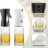 Olive Oil Spray Bottle Dispenser - Reusable Food Grade Kitchen Accessory