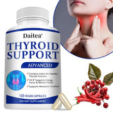 Thyroid Supplement with L-Tyrosine, Iodine, Zinc & Selenium - 60 Capsules