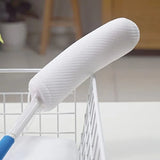 Body Back Bath Brush with Long Handle & Mesh Bag - Exfoliating Shower Tool